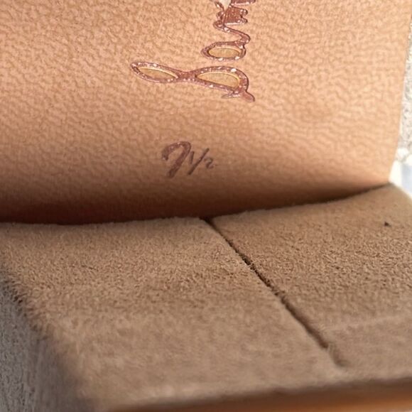 Sam Edelman Eyda Tan Suede Grommet Detailed Strappy Sandals Sz 7.5 - Picture 6 of 8